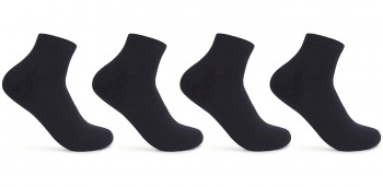 Stopki czarne płaski szew