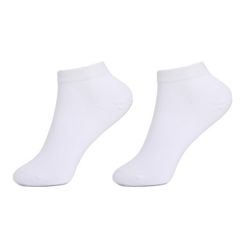 Stopki białe płaski szew