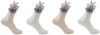 Skarpety dziecięce z ozdobą