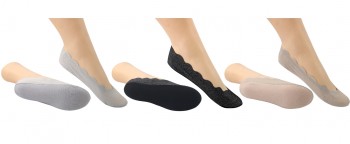 Baleriny damskie brokatowe